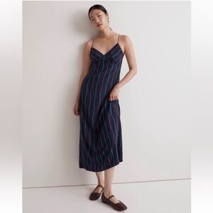 NWT MADEWELL The Layton Midi Slip Dress